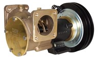 2" bronze pump, <b>270-size</b>, foot mounted with flanged ports